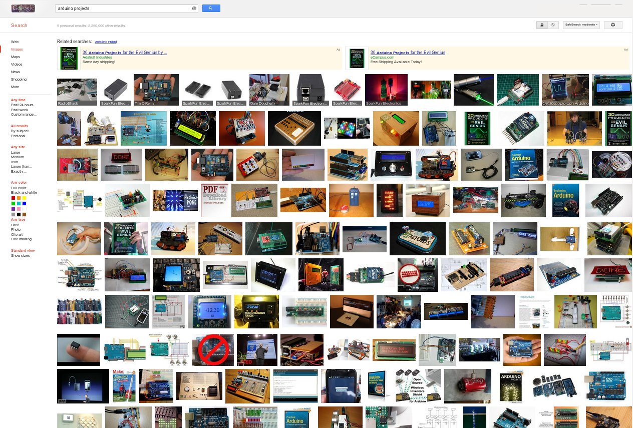 Google Images Arduino Projects
